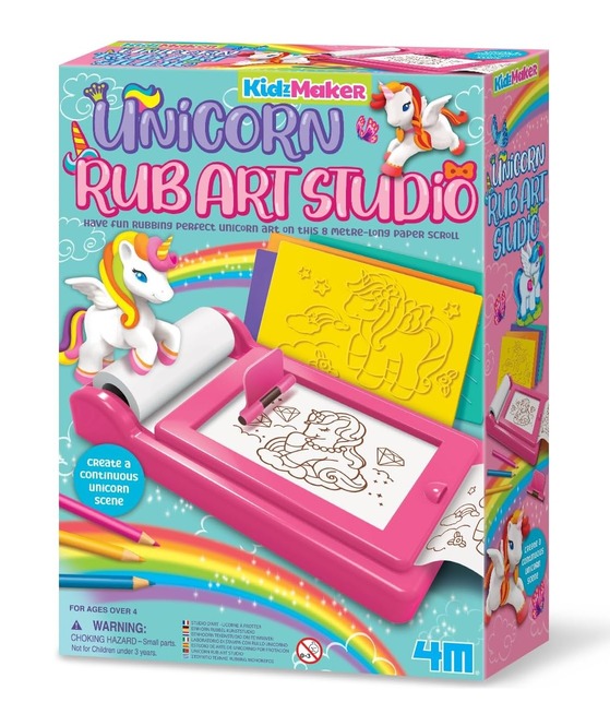 4M Kidzmaker/Unicorn Rub Art Studio