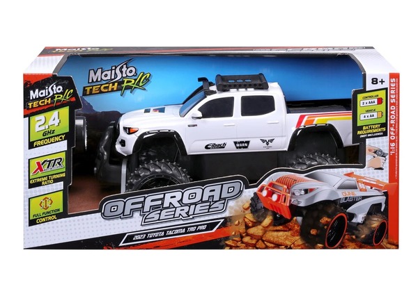 Maisto 1:16 Off Road - 2023 Toyota Tacoma Trd Pro - 2.4 Ghz (Batteries Are Not Included)