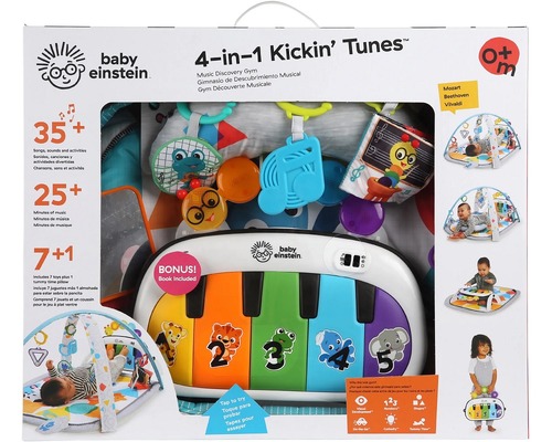 Baby Einstein  4-In-1 Kickin’ Tunes Music & Language Discovery Gym