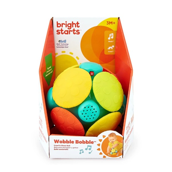 Bright Starts Wobble Bobble Crawl & Chase Ball