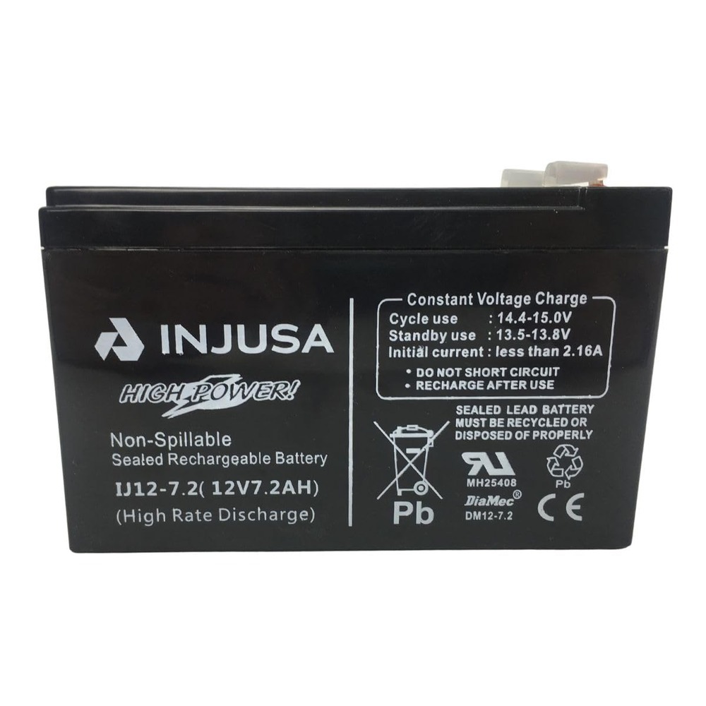 Injusa Rechargeable Battery 12V 7,2Ah