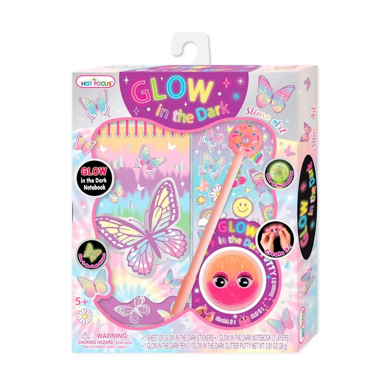 Hot Focus Glow  In The Dark Slime Art1