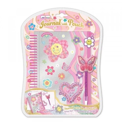 Hot Focus Journal With Pouch