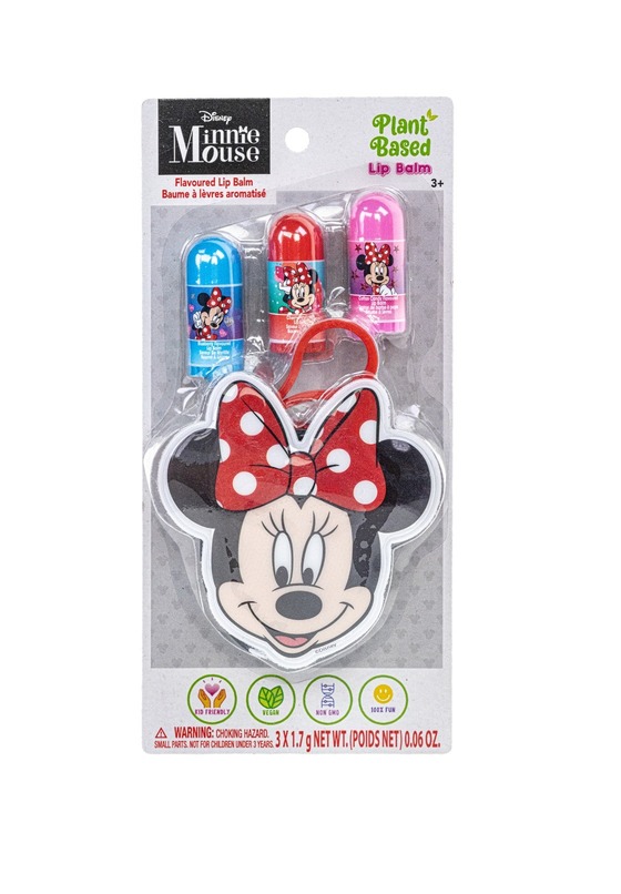 Hot Focus Lip Balm Trio With Keychain Bag Plant Based