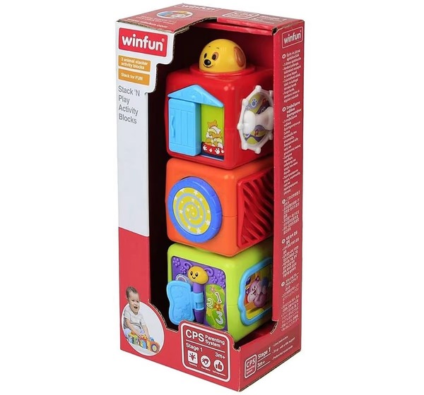 Winfun Stack ’N Play Activity Blocks