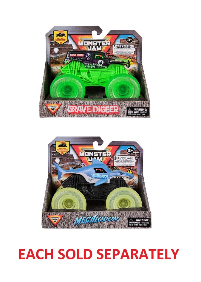 Spin Master Monster Jam 1:43 Truck Light Up Wheels