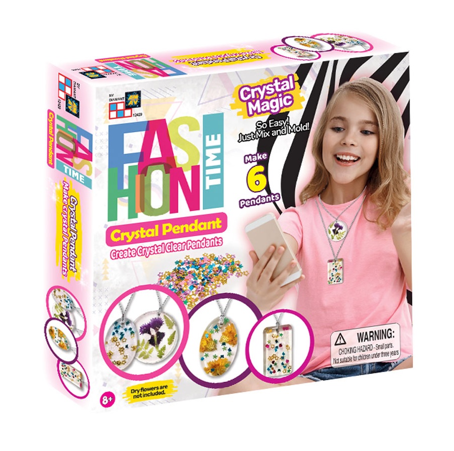 Fashion Time Crystal Magic Clear Pendant