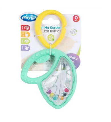 Playgro In My Garden Leaf Rattle
