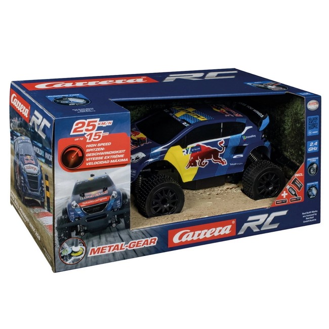 Carrera R/C Red Bull Peugeot Wrx 208 Rallycross