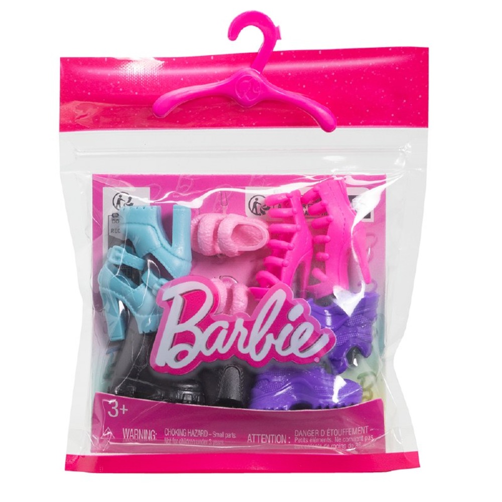 Mattel Barbie Shoe Packs Assorted