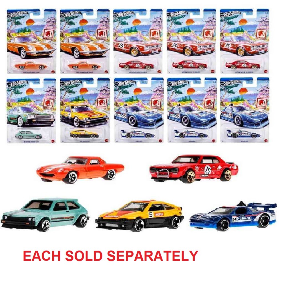 Mattel Hot Wheels Themed Auto J-Imports Assorted