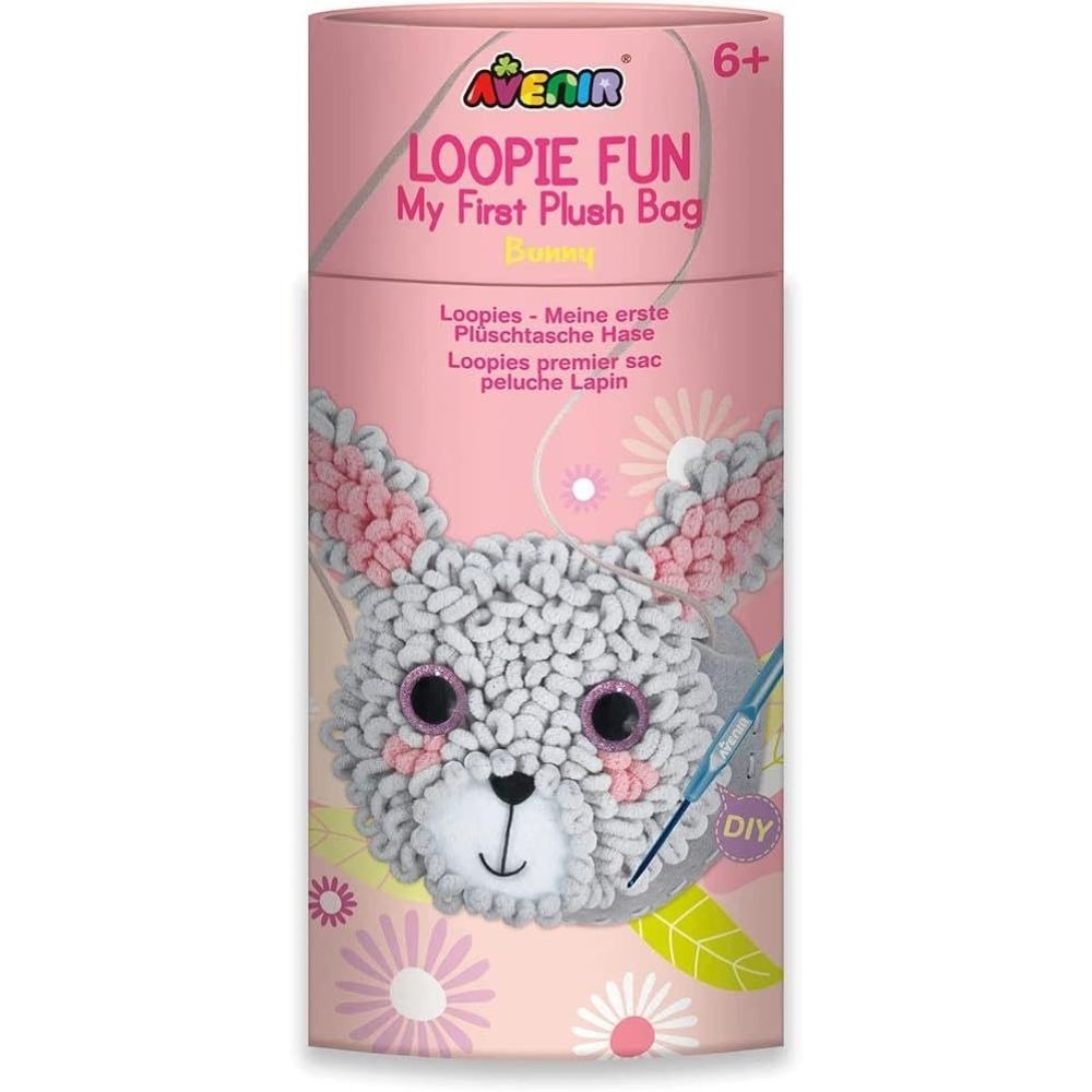 Avenir Loopie Fun My First Plush Bag Bunny