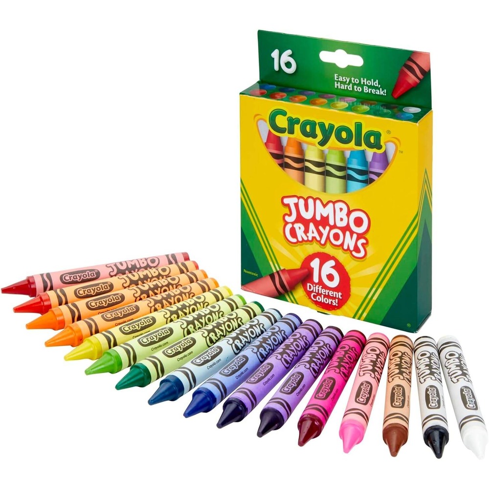 Crayola Jumbo Crayons, 16/Pack