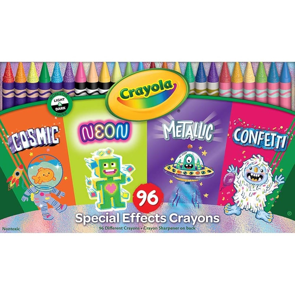 Crayola 96 Ct. Special Effects Crayons 6/Pack