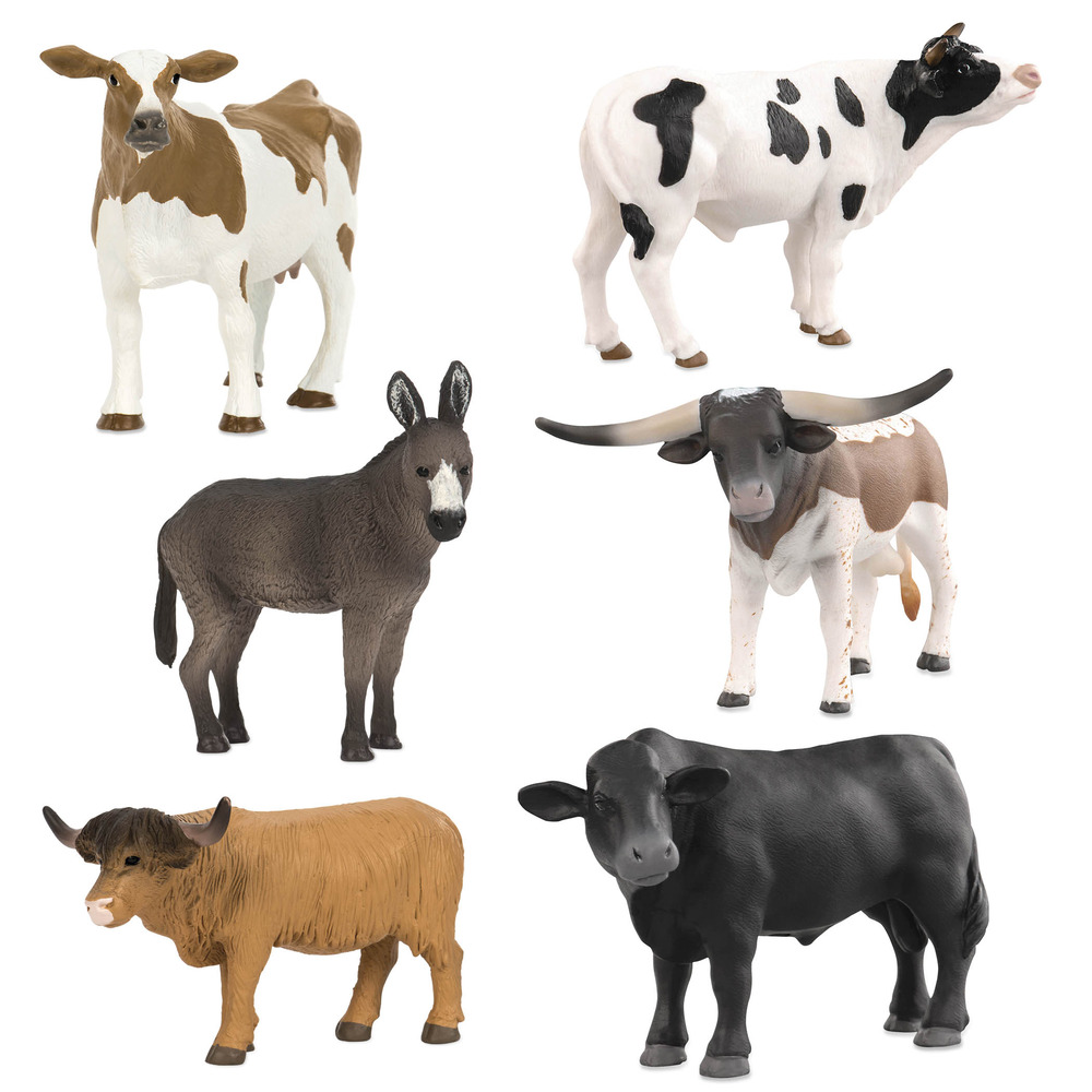 Battat Terra 10 Pcs Farm Animals 5-8Cm