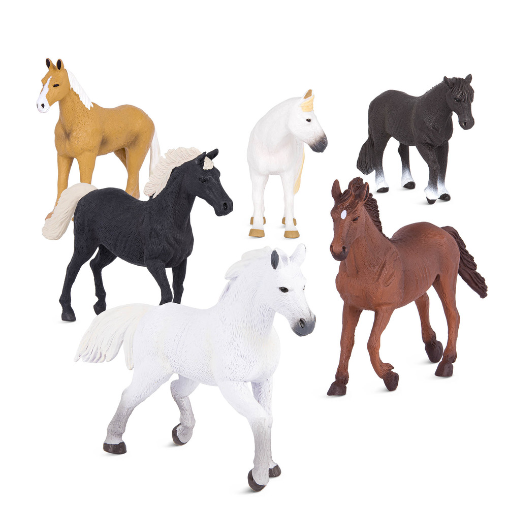 Battat Terra 16 Pcs Horses 6-8 Cm