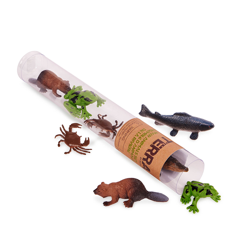 Battat Terra 8 Pcs River Animals 8-12 Cm
