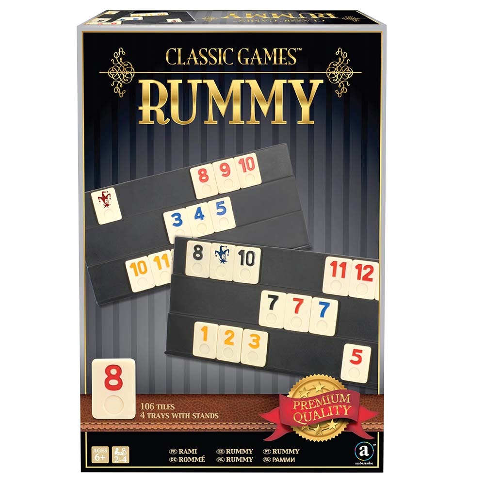 Ambassador Classic Games Collection - Rummy St006