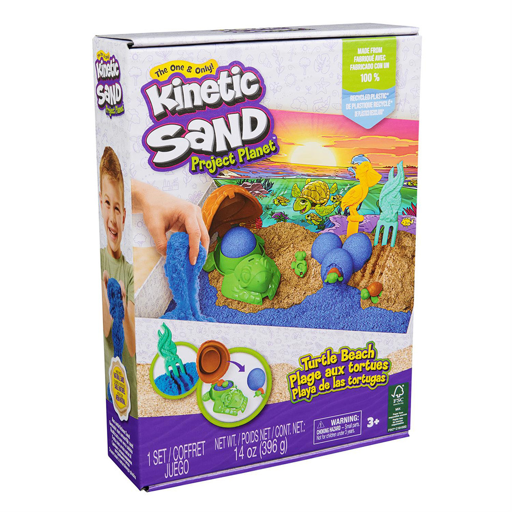 Kinetic Sand 6069781 Kinetic Sand Turtle Beach Set
