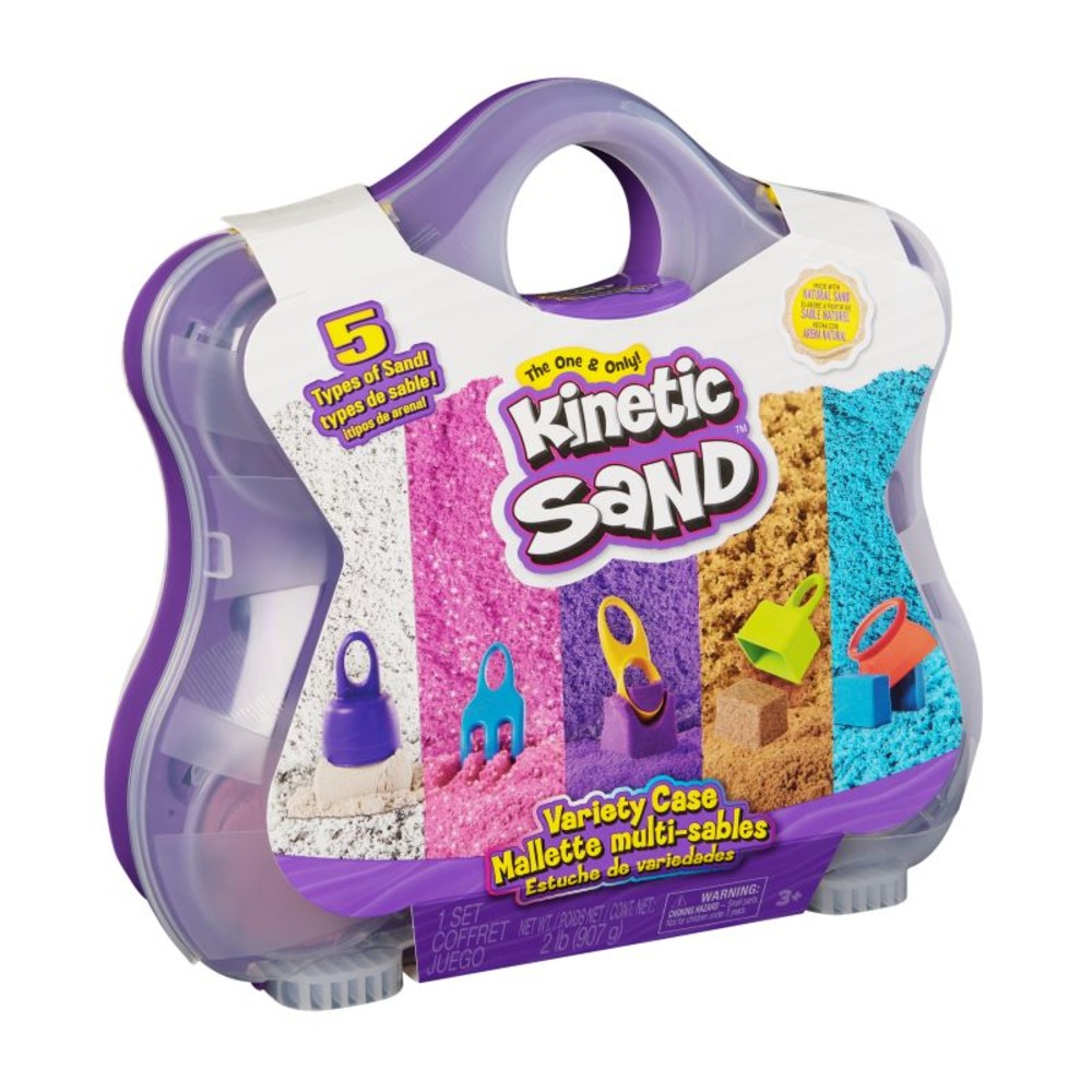 Kinetic Sand 6069784 Kinetic Sand Sensory Case