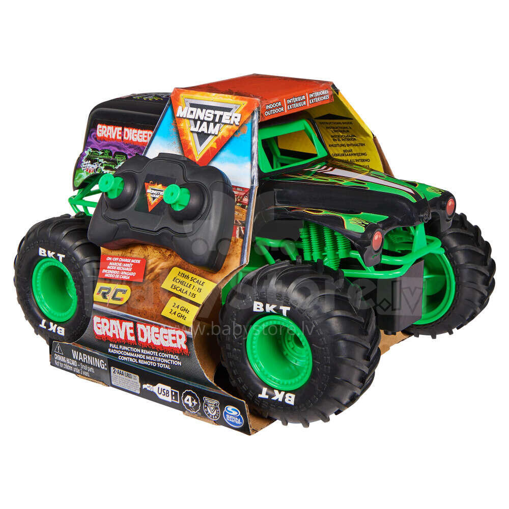 Monster Jam 6068258 Rc 1:15 Grave Digger