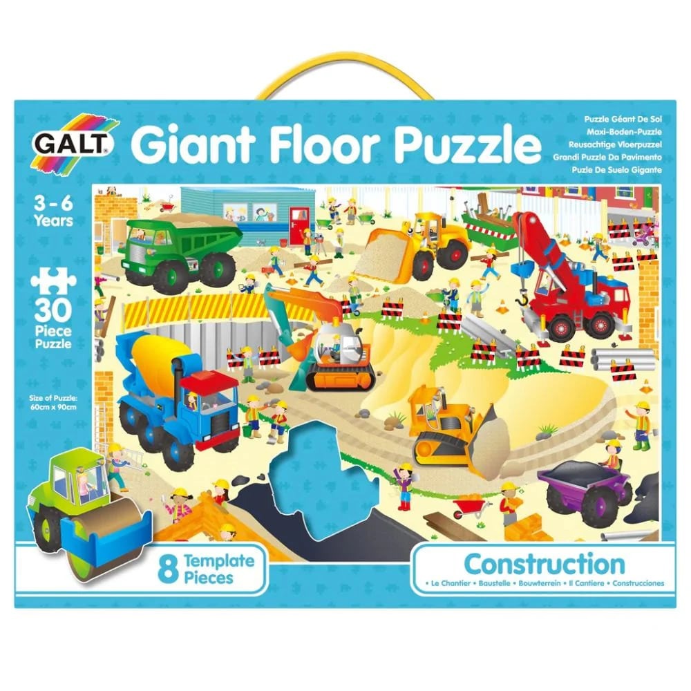 Galt Giant Floor Puzzles - Construction Site