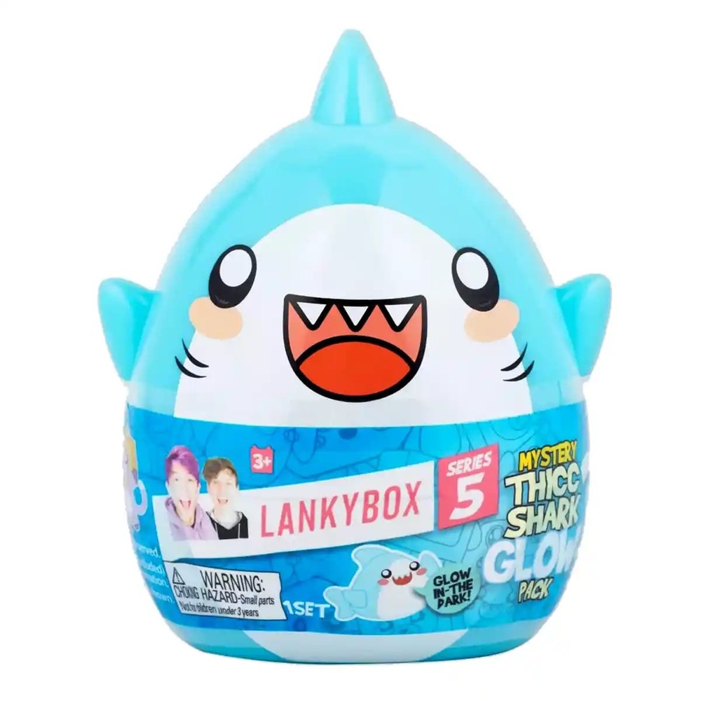 Lankybox Mystery Thicc Shark Glow