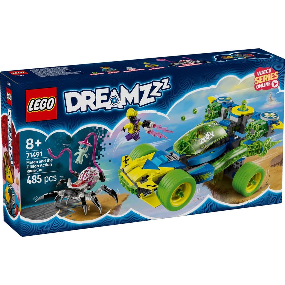 Lego Dreamzzz 71491 Mateo And The Z-Blob Action Race Car