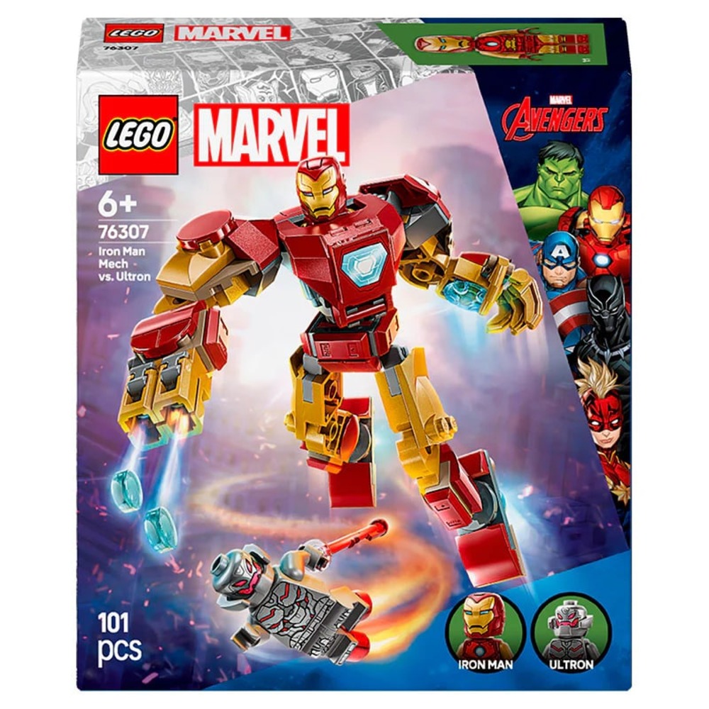 Lego Super Heroes 76307 Iron Man Mech Vs. Ultron