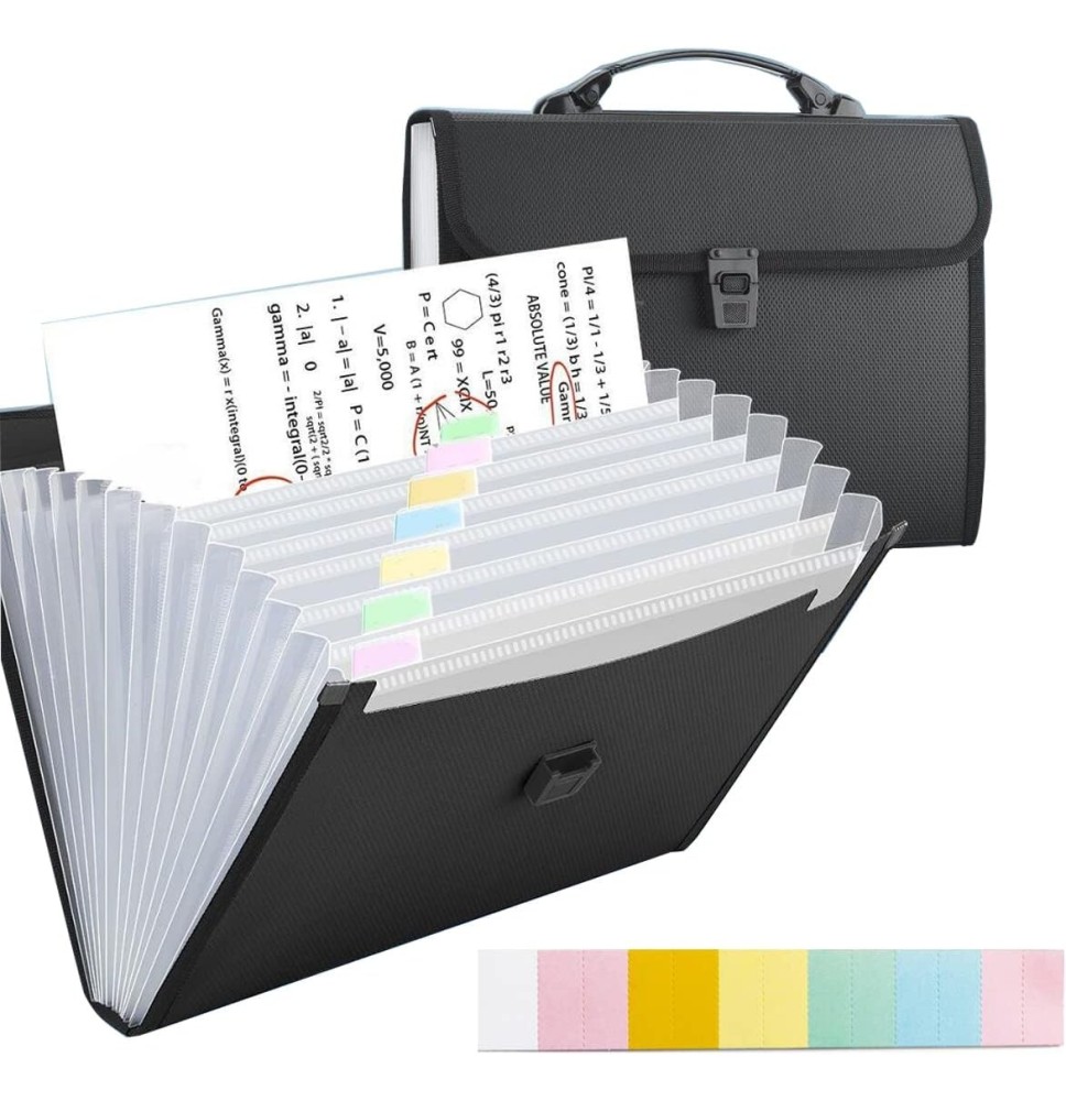 Midgo Expanding File W/Handle Fc 1Pc