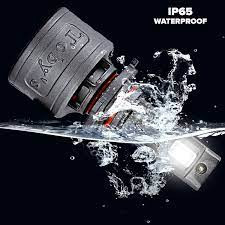 oby's TY80 H4/9003/HB2 LED Headlight Bulbs,160W Original tested with 16000 Lumens 6500K Cool White Super Bright LED Headlights Conversion Kit High/Low Beam Light IP65 Waterproof, Pack of 2