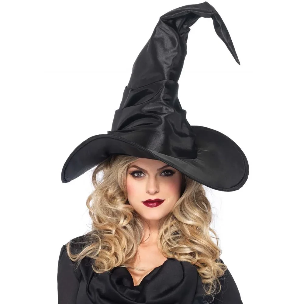 Large ruched witch hat