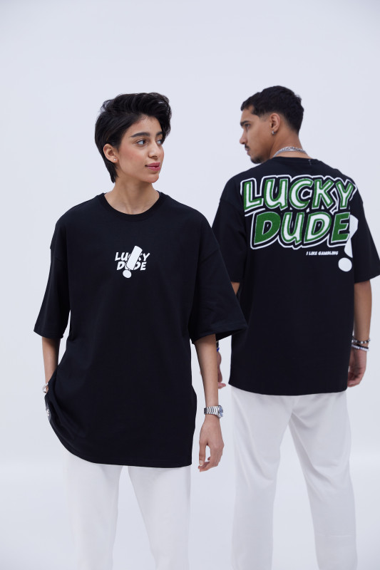 LUCKY DUDE OVERSIZED T-SHIRT