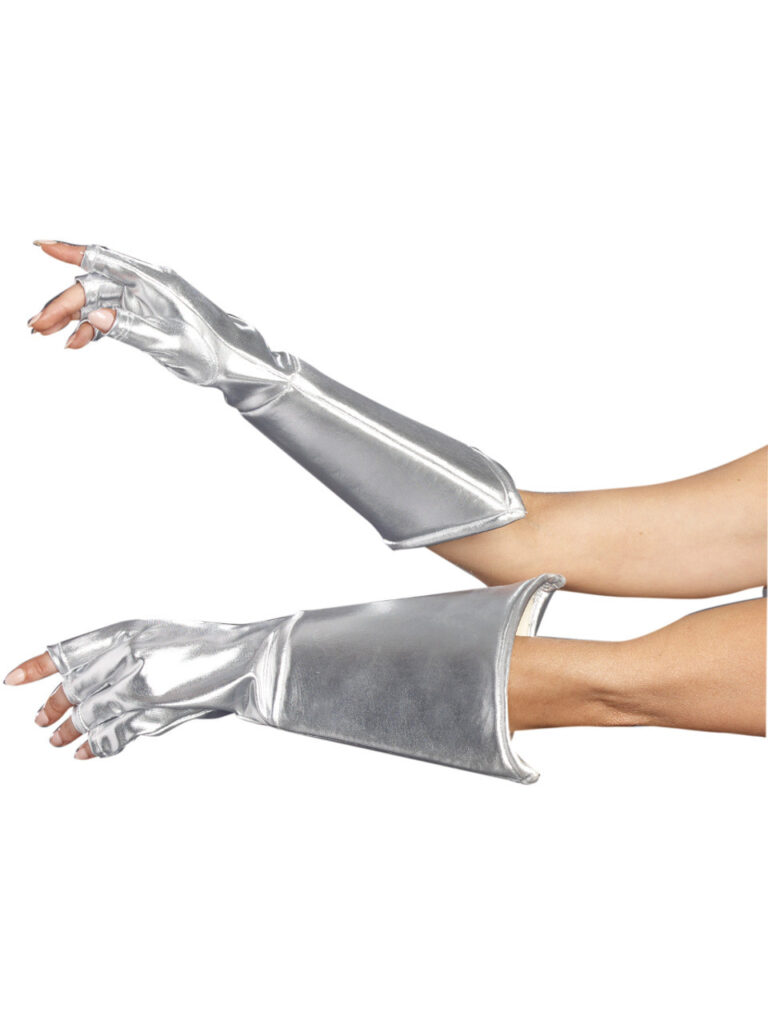 Medieval Galaxy Gloves - Silver
