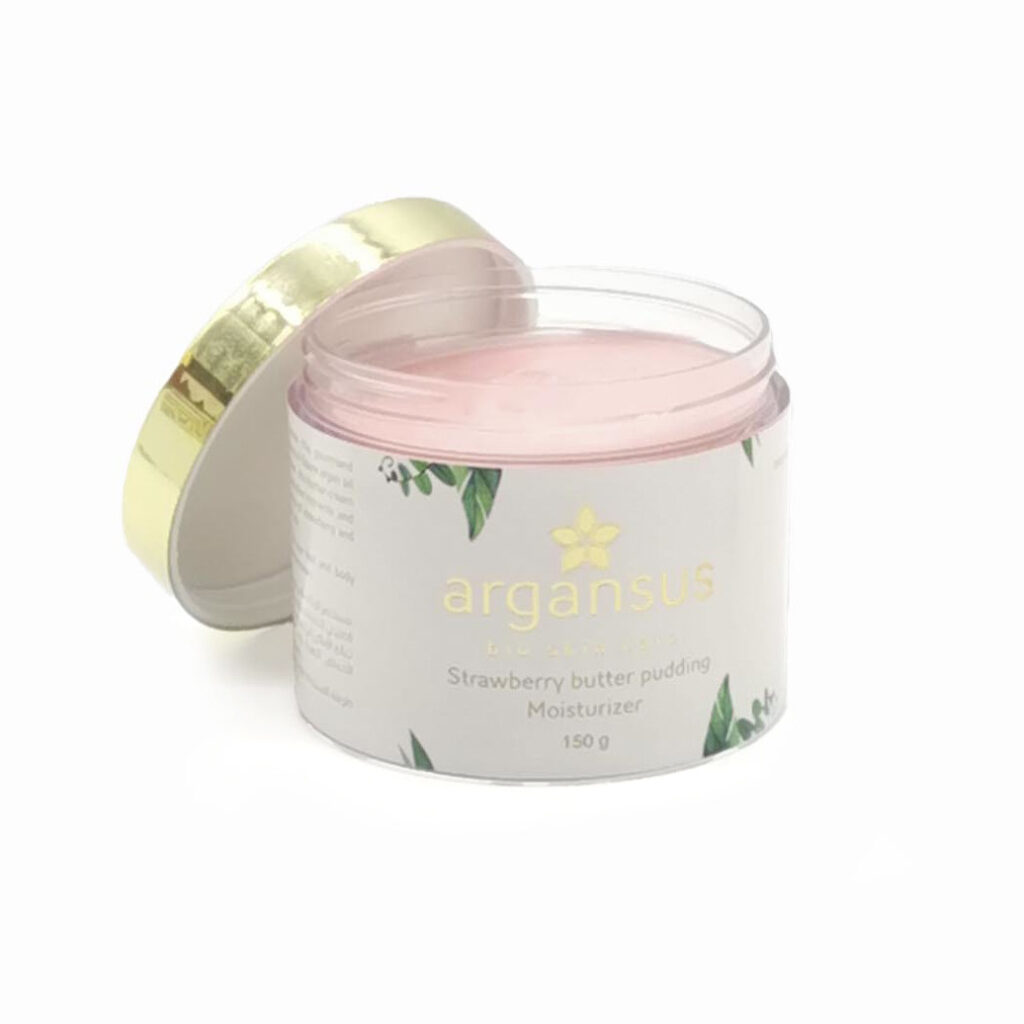 ARGANSUS STRAWBERRY BUTTER PUDDING MOISTURIZER