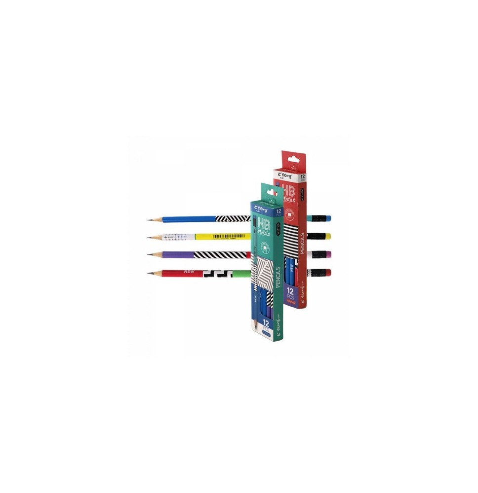 Yalong HB Pencil 12Pc 1Pck
