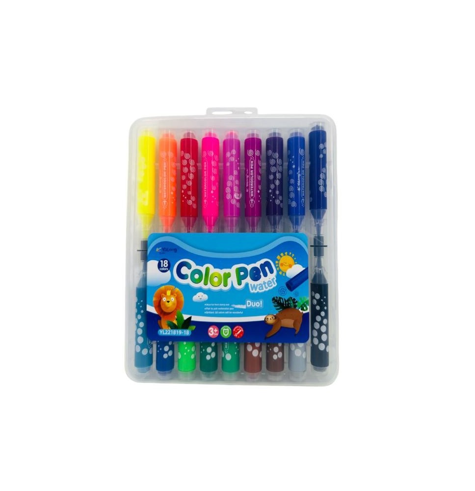 Yalong Water Colored 18Pc 1Box