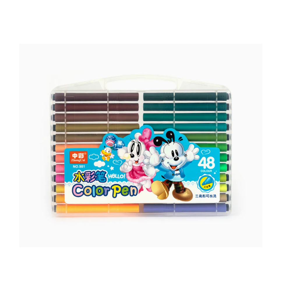 ZhongCai Color Pen 48Pc 1Pc