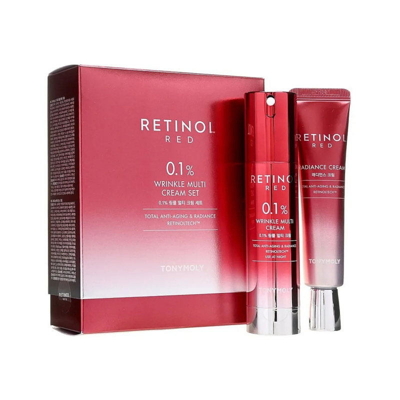 TONY MOLY - Red Retinol 0.1% Wrinkle Multi Cream Set