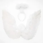 2pc. Angel Accessory Kit - White