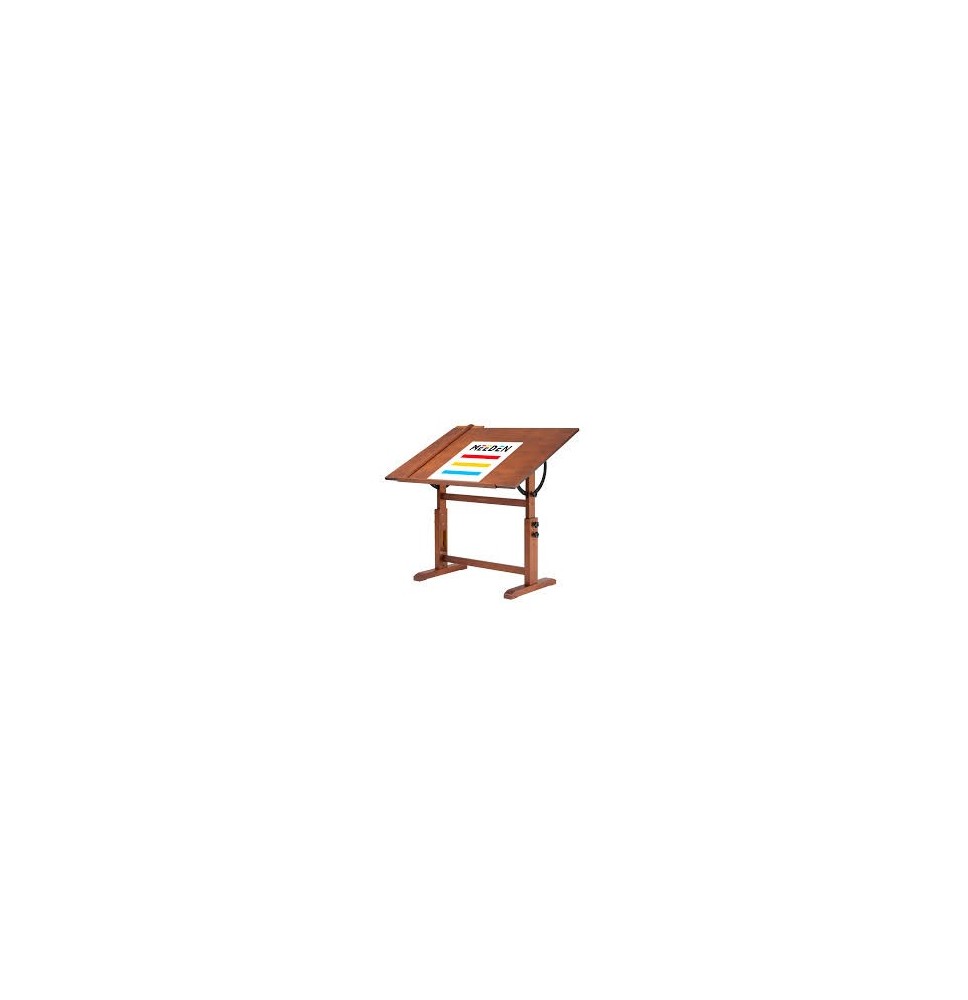 Meeden Vintage Wood Drafting Table Plus Size 1Pc