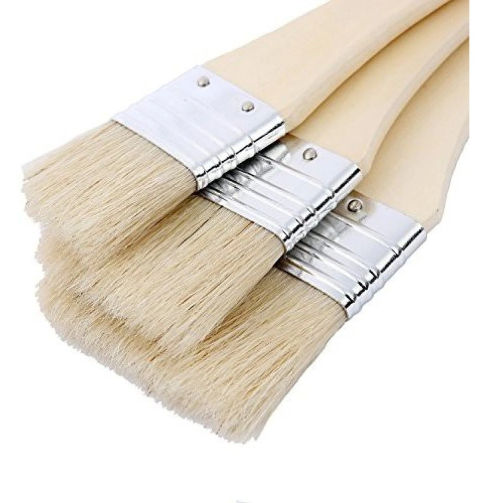 Pan Wen Bo Gesso Brushes 3Pc 1Pck
