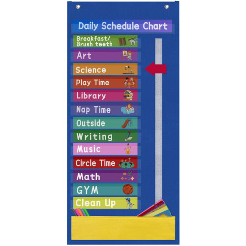 Daily Schedule Chart Calender