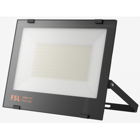 FSL LED FLOOD LIGHT AC220-240V 200W 6500K GREYLumens 18000kVoltage: AC90-265V 50/60HzCRI: 80 Lifetime: 30000hrs IP Protection: IP66 Surge Protection: 4kV~6kV Operating Temp: -40"C~50"C