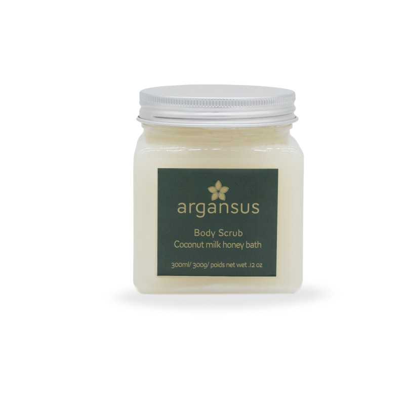 ARGANSUS COCONUT MILK HONEY BODY  BATH