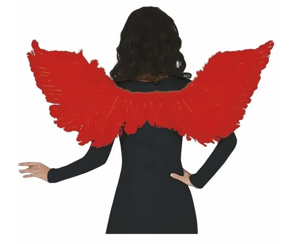 Red Feather Wing 100 cm