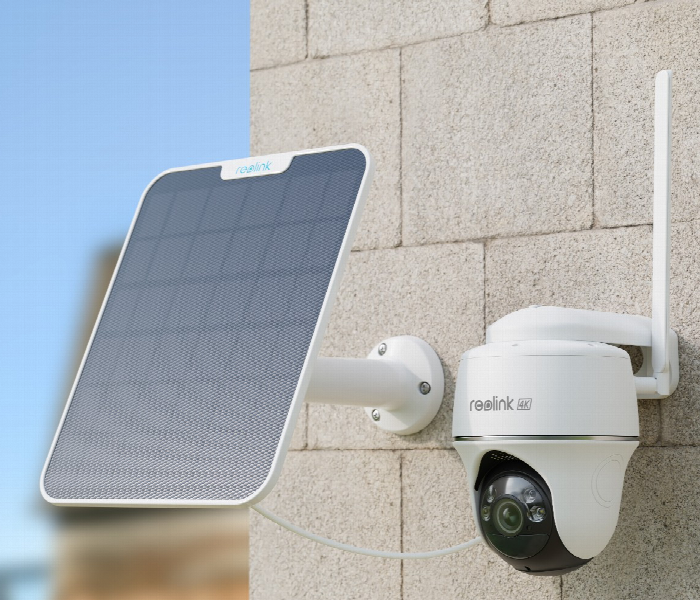 Reolink Go Pt Ultra 8Mp 4G Outdoor Pt Camera With Solar Panel 6W