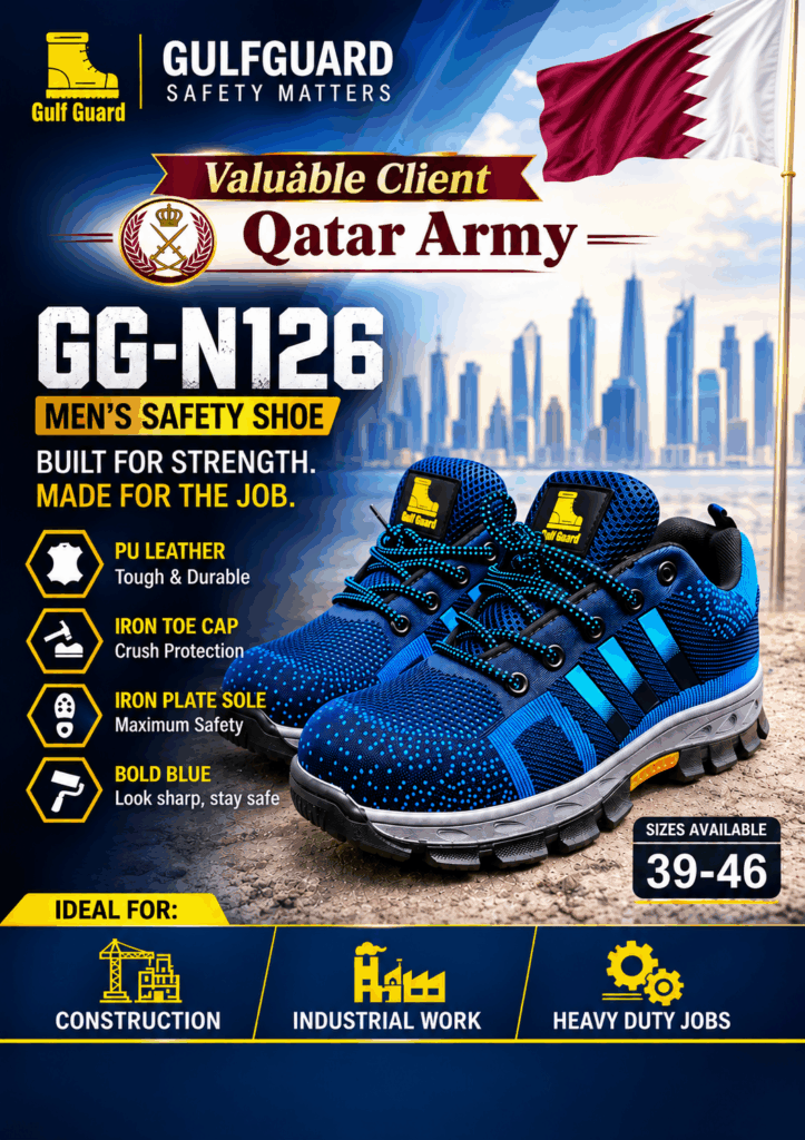 Gulfguard Durable Safety Shoes For Men, GG-N126