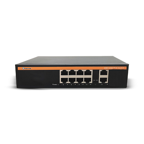 Secuview 120W 8x PoE+ 2xUplink | Stable Gigabit Connectivity