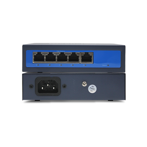 Secuview 4-Port Gigabit PoE Switch | 1000Mbps High-Speed